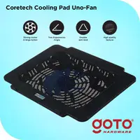 在飛比找蝦皮購物優惠-Coretech Unofan 散熱墊便攜式筆記本電腦散熱風
