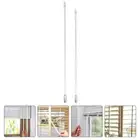 2 Pcs Blind Wands Curtain Accessories Rod Vertical Window