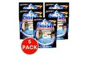 5 x Finish Quantum Ultimate Pro Powerball Dishwashing Tablets Lemon Sparkle PK65 (325 Tablets)