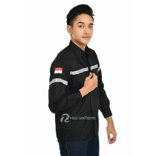 Wearpack 安全服 NSRC 刺繡 K3 工作服和印尼國旗附加標誌刺繡標誌