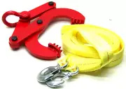 Pallet Puller Grip Clamp Pulling Cargo Chain Load Puller 2000Lb with 20 ft Strap