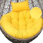 Hanging Egg Chair Cushions Replacement Cover, Soft and Comfortable Hanging Swing Basket Chair Seat Cushion Cover for Indoor Outdoor Patio Yard Garden 23.11.28