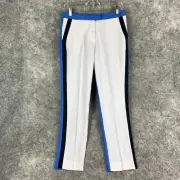 G/Fore Tux Trousers Golf Pants Womens Size 4 Snow/Adriatic Colorblock NWT $165