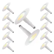 12-Pack 5CCT Retrofit LED Recessed Lighting 6 Inch,Selectable 2700K/3000K/350...