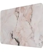 Marble Mouse Pad, Computer Mouse Mat 11.8x9.9x0.12 in with Durable Stitched Edge