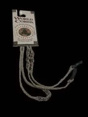 New Croakies World Cords Eyewear Strap Braided Flower Beaded Cord