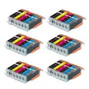36 PK CMYK Ink Cartridge Combo for Cannon PGI-250XL CLI-251XL MG7520 MG7500