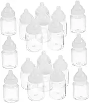 20pcs Boxes Candy Box Bottle for Shower Candy Bin Shower Favors Candy Container Small Bottles Bulk Bottle Party Favors Candy Jars Containers Plastic White