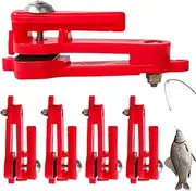 Snap Weights - Five Way Strong Tension Snap Lock Clips, Adjustable Leveling Board Alignment Accessories for Dragons Trolling on Rivers Lakes Reservoirs
