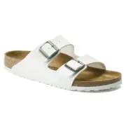 BIRKENSTOCK Unisex Arizona White Birko-Flor - 0552681 & 0552683, White