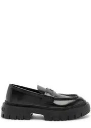 Amiri Glossed Leather Loafers - Black - 43 (IT43 / UK9) 43 (IT43 / UK9)