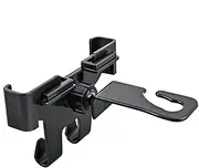 Car Seat Hooks, Phone Holder for Car Headrest - Auto Headrest Bag Hook | Phone Holder with 2 in 1 Rear Seat Hook for Vehicle, Access