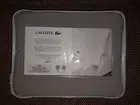 Lacoste Sheet Set 100% Cotton Percale Gray 4 Pieces