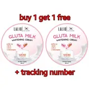 LALIO CREAM Gluta Milk Q10 Face Body White Complex Vitamin C Ance Day Night Aloe