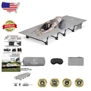 Lightweight Compact Camping Cot - Portable Folding Bed for Outdoor Adventures