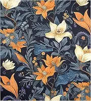 XYMZR Dishwasher Magnet Cover Hand Draw Flowers Decorative Refrigerator Magnet Cover Magnetic Sticker Dishwasher Door Panel Cover Fridge Appliance Magnet Decal Sheet Kitchen Decor 23x26 inch