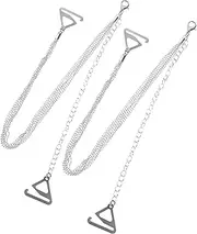 [COLLBATH] Bra Straps Set Decorative Bra Straps Tassel Replacement for Bra Tops Underwear Straps Bridal Clothing Women's Metal Bra Straps