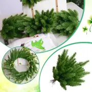 25pcs Artificial Greenery Needle Garland Picks Christmas Holiday Home Decor NEW-