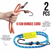 2pcs NEW Handy Hardware Bungee Cords Octopus Strap Heavy Duty Elastic Tie Downs