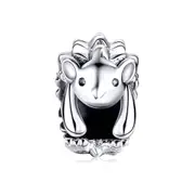Hedgehog Charms Silver plating Animal Beads Hedgehog Charms Fit Bracelet Bangle Jewelry