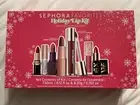 Sephora Favorites Holiday Lip Kit Essential Lipstick Wardrobe 7pc Gift Set 2022