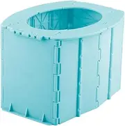 WEKAMOS 1pc Portable Travel Potty Foldable Durable Toilet Practical Potty Training for Home Car Outdoor Use Lightweight Convenient Design