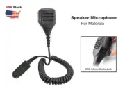 Speaker Microphone w/ 3.5mm Jack for Motorola Two-Way Radio HT750 HT1250 GP338