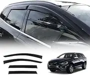 OAD4X4 Weathershields Compatible with Volvo XC60 2009-2017, Weather Shields Window Visors Wind Deflectors Sun Rain Guard 4PCS Set