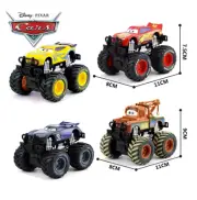 Pixar Cars Toy Lightning McQueen Metal Mode Return Car Jackson Storm Mater Inert