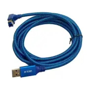 Seadream Angle USB 3.0 Printer Cable Braided 10FT;USB Type A to B 10FT