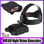NV8160 3D/8X Night Vision Binoculars Hunting Infrared Digital Head Mount Goggles