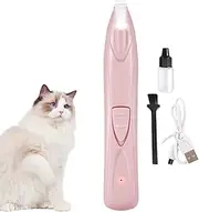 Electric Dog Hair Trimmer | Electric Lighting Function Cat Clippers Grooming Kit - LED Lamp Rechargeable Low Noise Face Ears Hair Grooming Trimmer