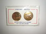 US ARMY CAVALRY ENLISTED COLLAR BADGES - VIETNAM ERA
