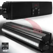Waterproof Bluetooth Motorcycle Stereo LED Speaker Audio System USB AUX FM Radio