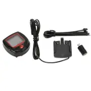 Bicycle Bike Cycling Computer LCD Odometer Speedometer Stopwatch Speed meter A