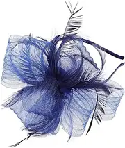 [COLLBATH] Vintage Fascinator Headband for Women Elegant Tea Party Wedding Hair Accessory Versatile Headpiece for Christmas Halloween and Special Occasions Easy to Wear for All Hair Types