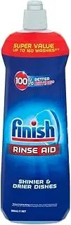 Finish Rinse Aid 100% Better Drying Dishwasher, Lemon Sparkle, 800 ML