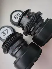 Canon EF ANAMORPHIC BOKEH TRANSPARENT LINE 37 85 Mir 1v Jupiter 9 Cinemod