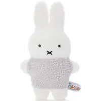 在飛比找momo購物網優惠-【T-ARTS】MIFFY 米飛兔 扁扁人偶 粉灰洋裝(卡通