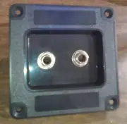 SPEAKER CABINET JACK PLATE FOR MARSHALL MESA ORANGE AMPEG CRATE FENDER 2 JACKS