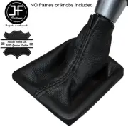 BLACK STITCHNG LEATHER MANUAL GEAR BOOT FITS VOLVO XC70 2007-2015