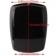 Air Flow Intake Hood Scoop Vent Bonnet Cover Black Universal Car Decorative