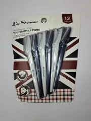Ben Sherman Touch Up Razors 12 Pack NEW