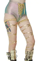 Criss-Cross Leg Ties