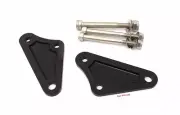 TTR400 Aluminum Anodized Front Motor Mount Set - Black - Honda CB350F CB400F