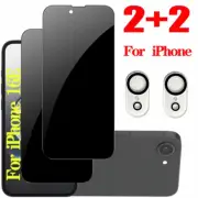 Anti Spy Tempered Glass for Iphone 16E 16 15 14 13 Pro Max Privacy Screen Protec