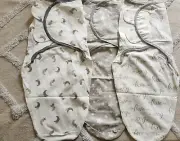 Swaddle Blankets Baby Boy Girl, 3 Pack Adjustable Sleep Pod Size 3-6 MONTHS