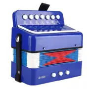 Freedom Kids Button Accordion Blue