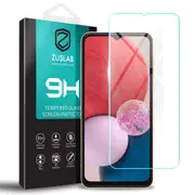 ZUSLAB Galaxy A13 4G / A13 5G Screen Protector, Tempered Glass Film 9H Hardness for Samsung - Clear