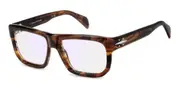 David Beckham DB 7137 Blue-Light Block EX4/2Y Men's Glasses Brown Size 54 - Private Health Rebate - Blue Light Block Available